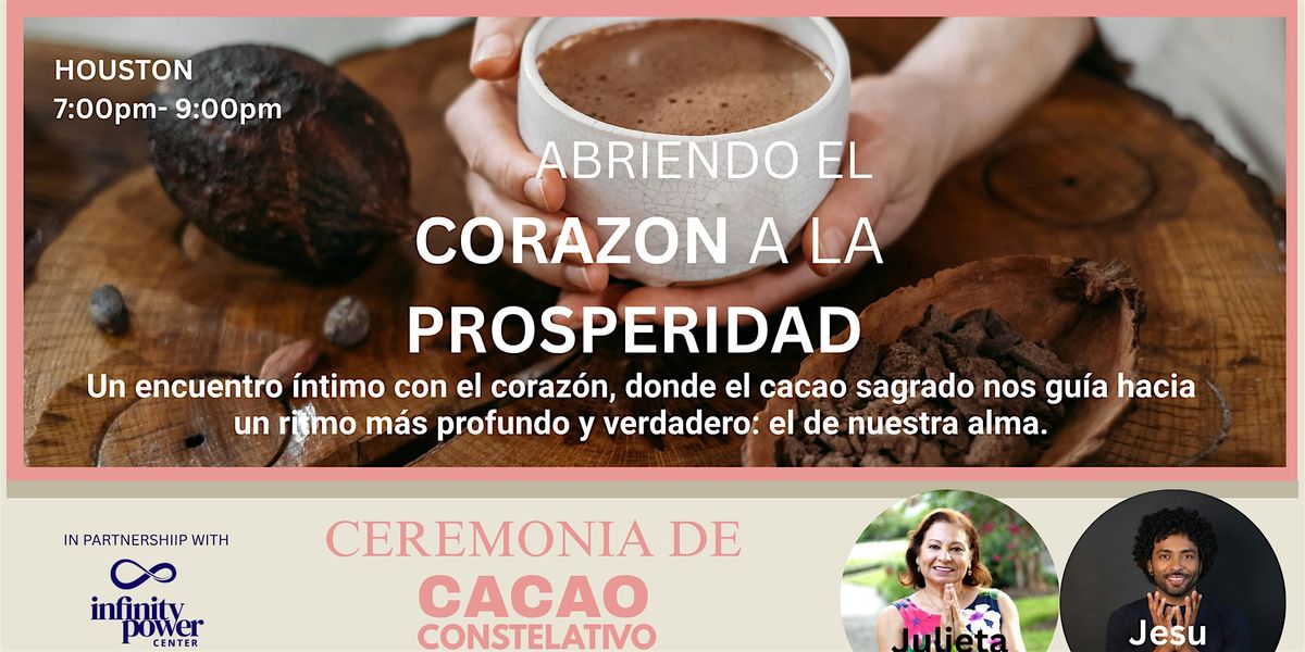 CEREMONIA DE CACAO CONSTELATIVO - Mapa de Sueños!, 10 December | Event in Houston | AllEvents