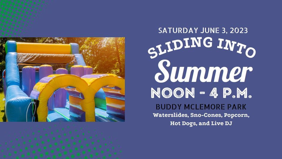 Sliding Into Summer, Buddy Mclemore Park, Springfield, June 3 2023