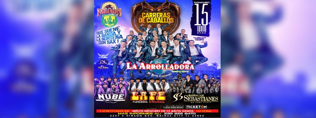 LA ARROLLADORA, CONJUNTO NUBE Y MAS , 15 June | Event in Haines City | AllEvents