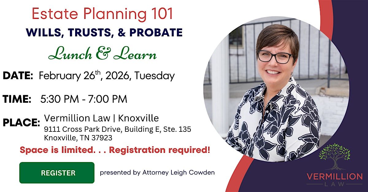 Estate Planning Essentials Seminar: Dinner Provided