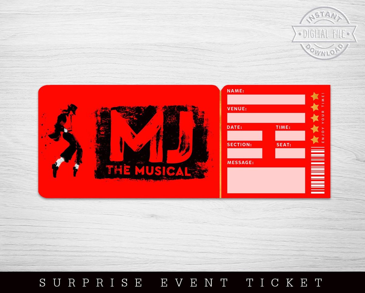 MJ - The Musical at Buell Theatre — Buell Theatre