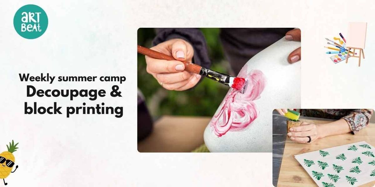 Decoupage art - 5 day summer camp, 19 May | Event in Bangalore | AllEvents