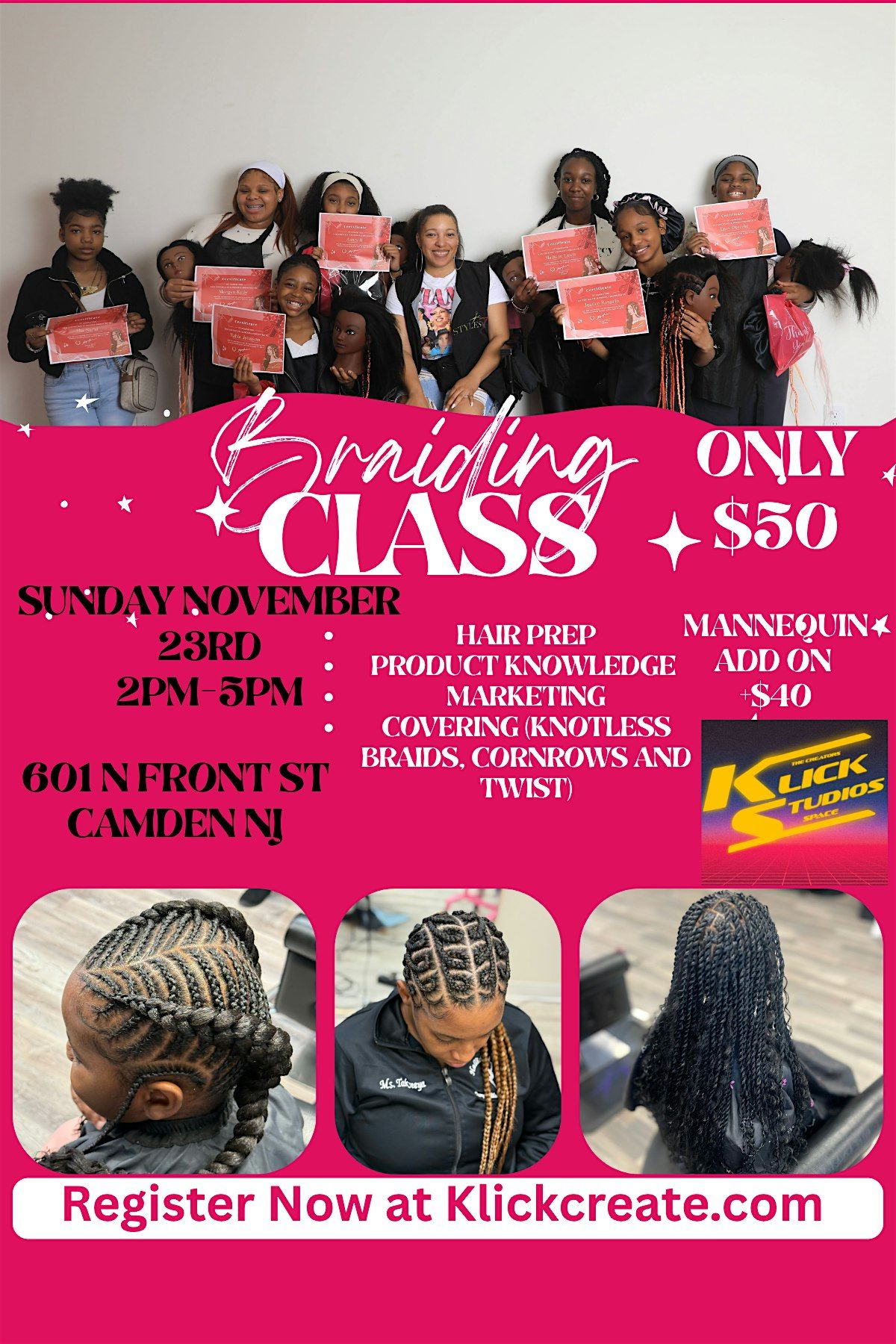 Braid Class (beginner friendly), 23 November | Event in Camden | AllEvents
