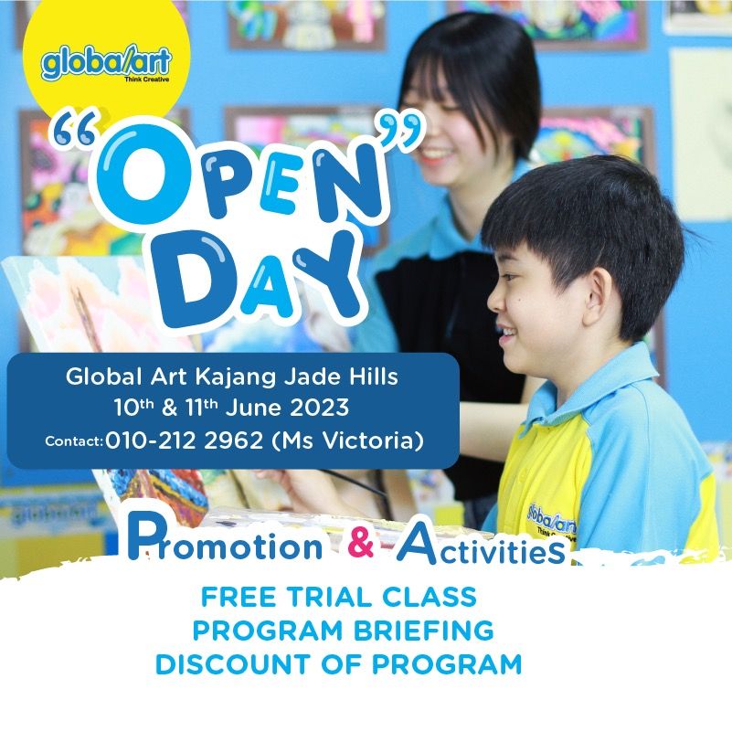 Open Day Global Art Kajang Jade Hills, Global Art Kajang Jade Hills