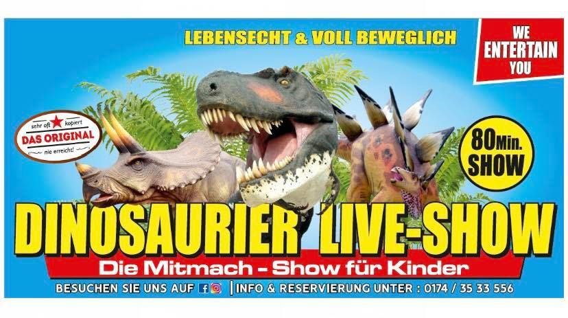 DINO LIVE-SHOW HERRENBERG - STADTHALLE , Stadthalle Herrenberg ...
