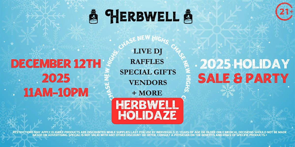 Jingle into the Holidaze with Herbwell!, 12 December | Event in Cambridge | AllEvents