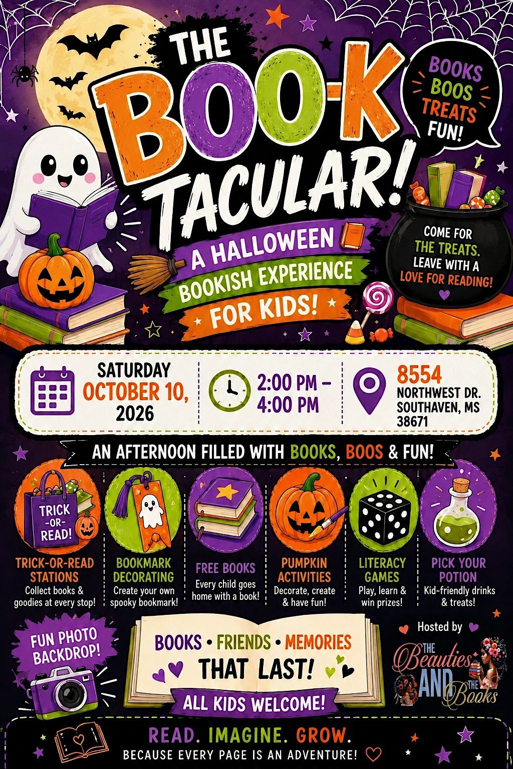 THE BOO-kTACULAR, M R Davis Public Library, Southaven, 10 October 2026 ...