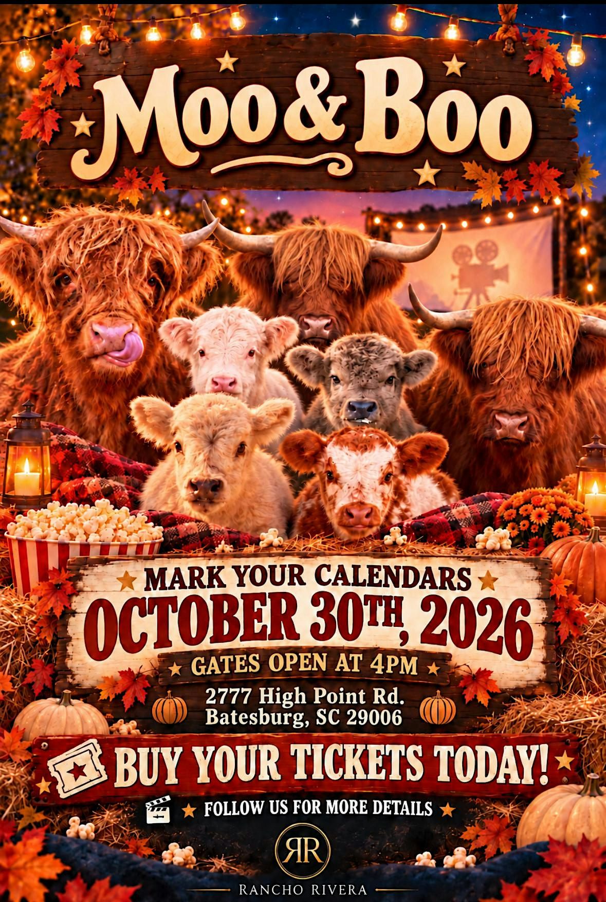 Moo & Boo, 2777 High Point Rd, Saluda, 30 October 2026 | AllEvents