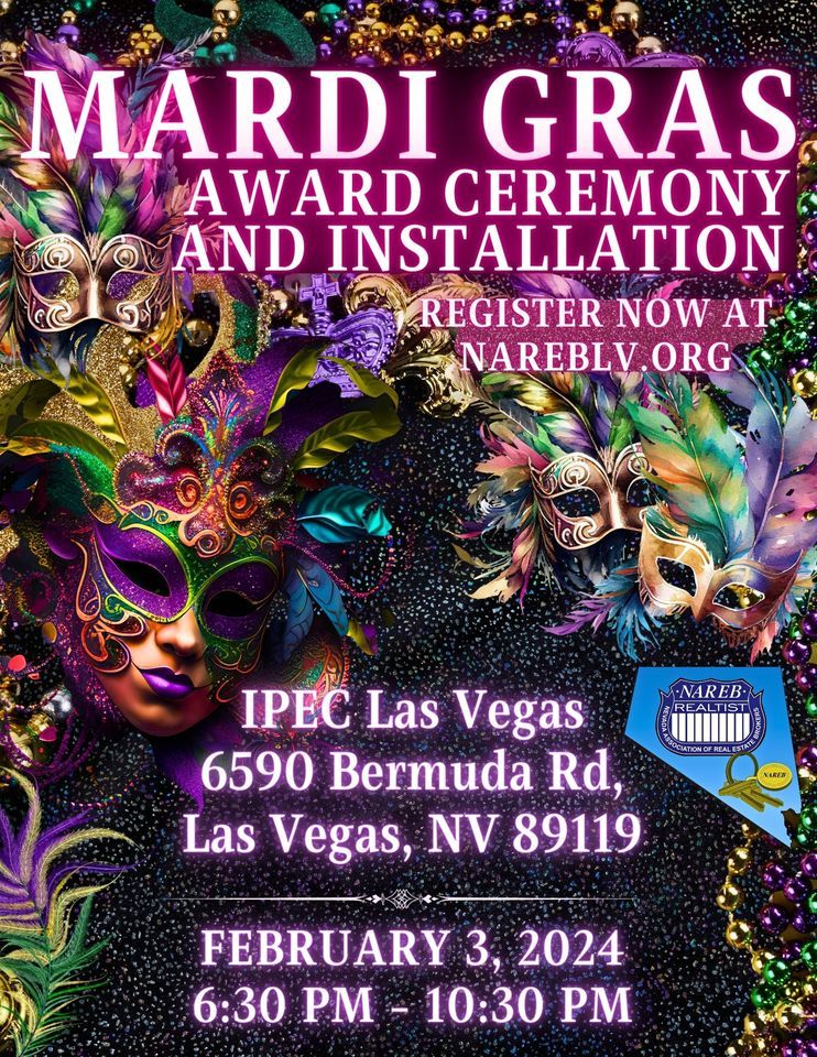 MARDI GRAS AWARD CEREMONY AND INSTALLATION, 6590 Bermuda Rd, Las Vegas