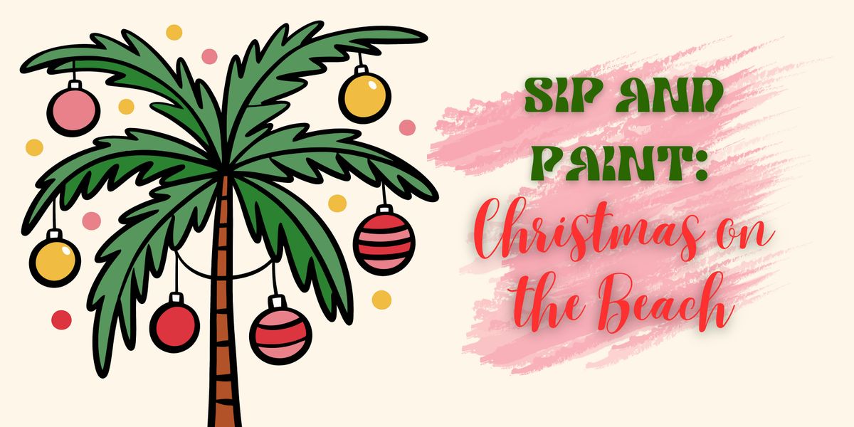 Paint & Sip: Christmas on the Beach, 10 December | Event in Tybee Island | AllEvents