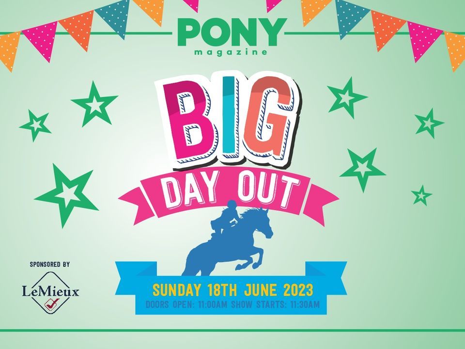 PONY Mags Big Day Out Arena UK, ARENA UK SHOW Centre, Grantham, June