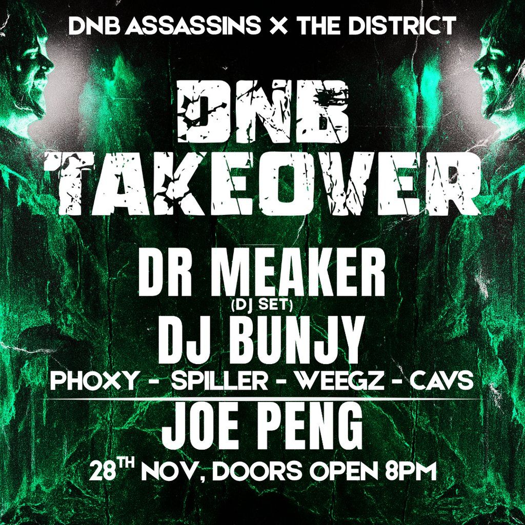 DnB Assassins x The District - DnB Takeover, 28 November | Event in Bristol | AllEvents