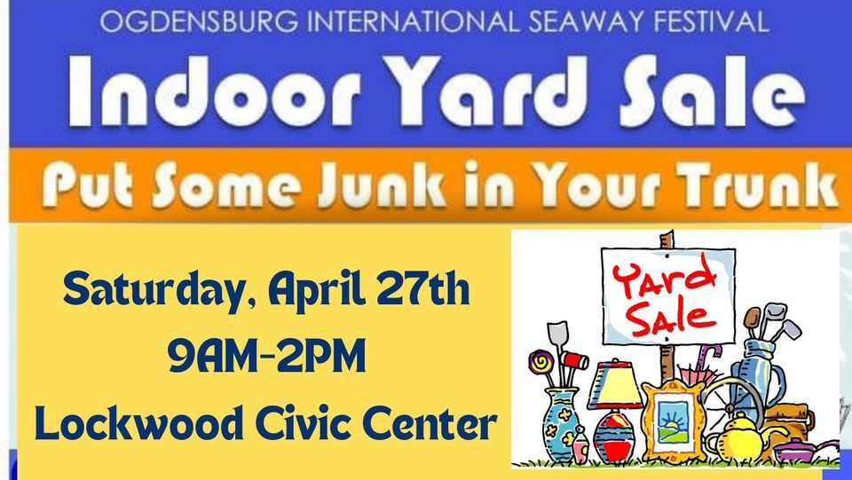 Spring Indoor Yard Sale , Richard G. Lockwood Civic Arena, Ogdensburg