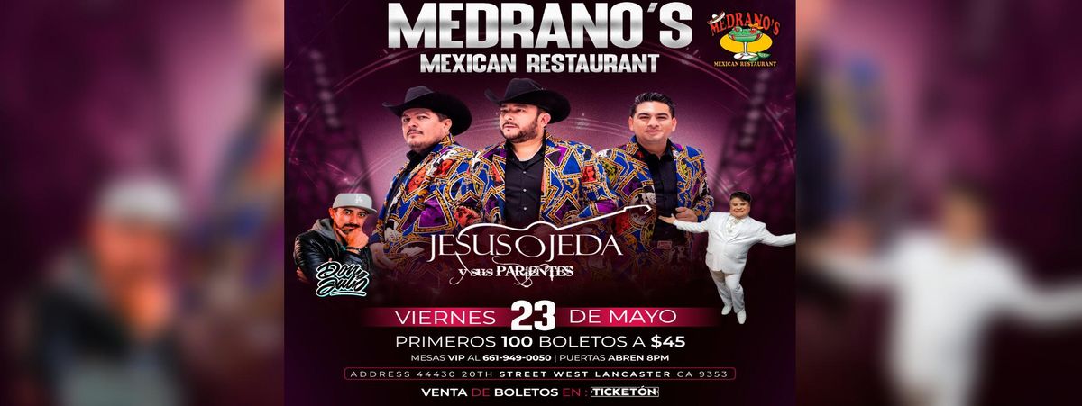 JESUS OJEDA Y SUS PARIENTES, 23 May | Event in Lancaster | AllEvents