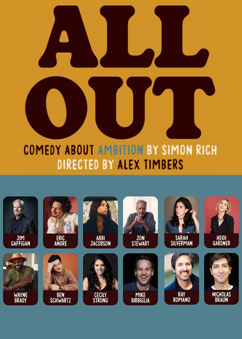 All Out: Jim Gaffigan  Eric Andre  Abbi Jacobson & Ben Schwartz, 21 December | Event in New York | AllEvents