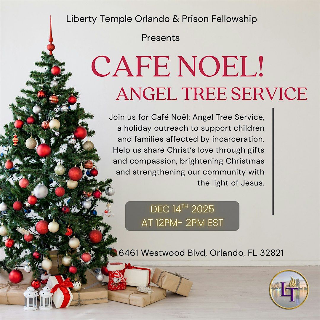 Cafe Noel: Angel Tree Christmas Service, 14 December | Event in Orlando | AllEvents