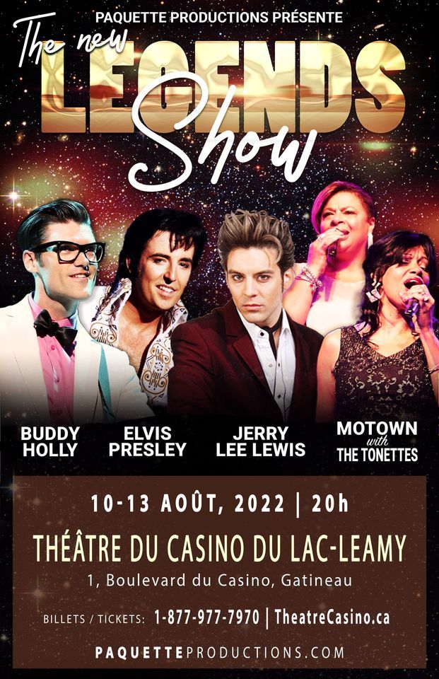 Legends Show, Casino Lac-Leamy, Gatineau, August 10 2022 ...