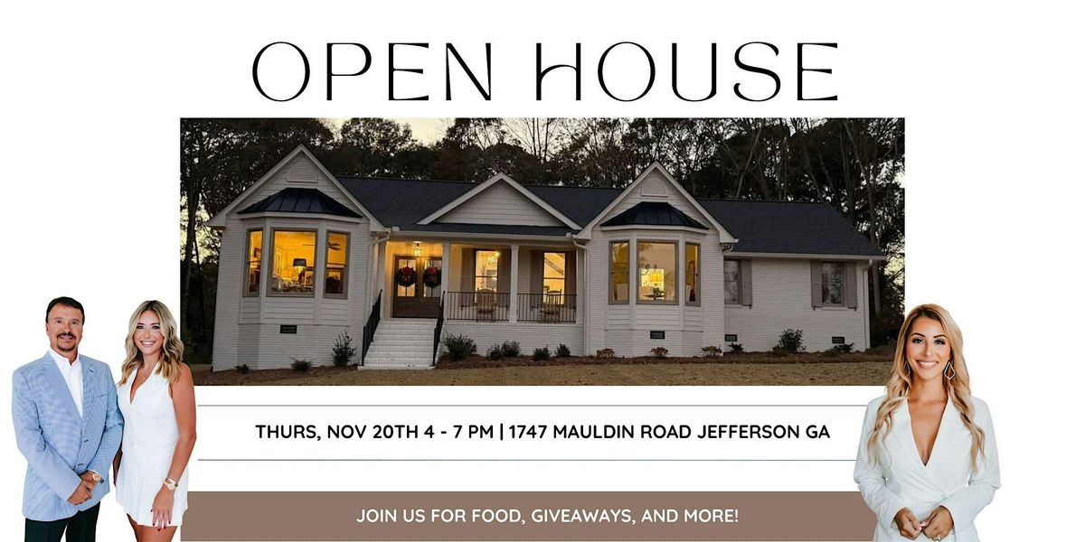 1747 Mauldin Rd Open House, 20 November | Event in Jefferson | AllEvents
