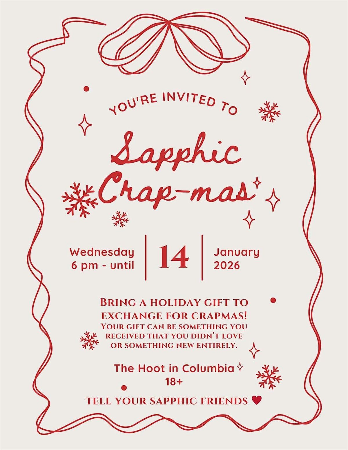 SC Sapphic Mixer: Crapmas