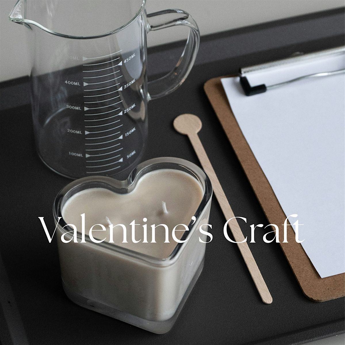 Kerzen Workshop zum Valentinstag: Valentines Craft