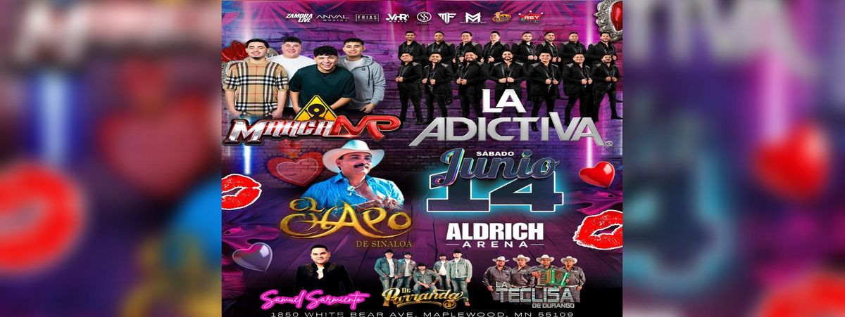 MARCA MP, LA ADICTIVA Y MAS, 14 June | Event in North St Paul | AllEvents