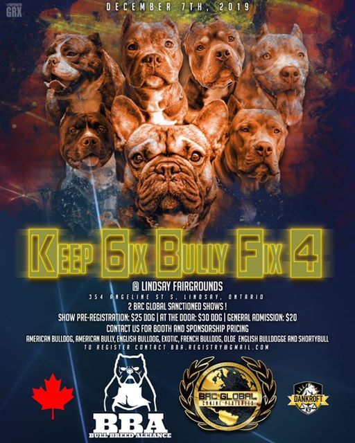 Keep 6ix Bully Fix 4, Lindsay Fairgrounds, December 7 2019 AllEvents.in