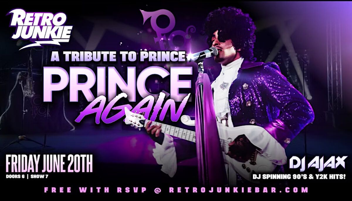 Prince Again - A Tribute To Prince, 29 August | Event in San Juan Capistrano | AllEvents