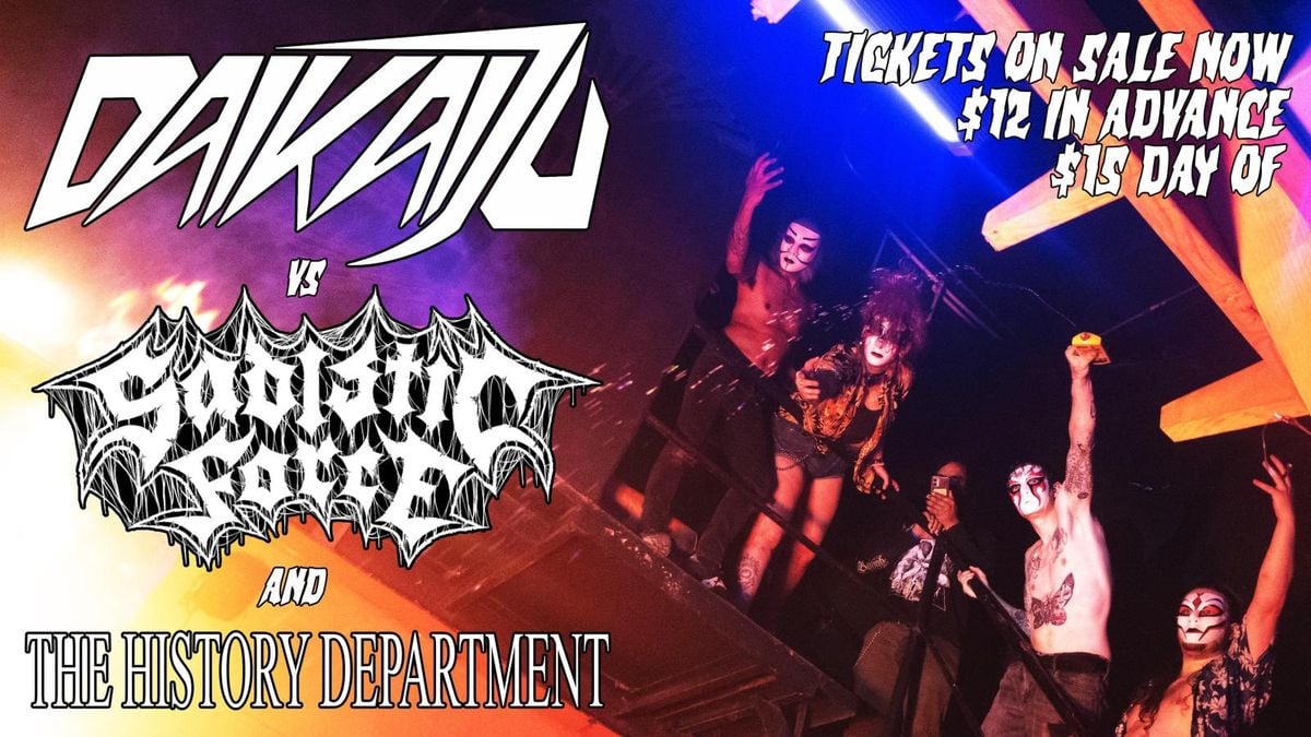 Daikaiju at High Noon Saloon, 30 July | Event in Madison | AllEvents