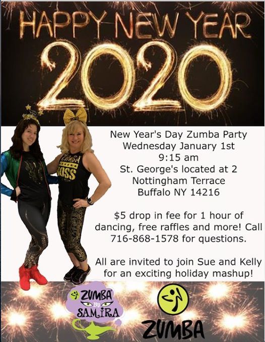 New Years Day Zumba Mashup At St George Orthodox Church Buffalo Ny Tonawanda