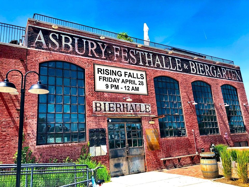 Rising Falls at Asbury Festhalle & Biergarten, Asbury Festhalle