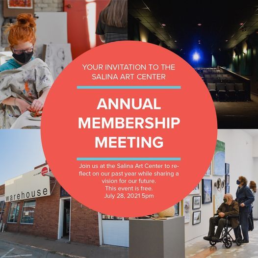 Annual Membership Meeting Salina Art Center July 28 2021 Allevents In Events In Santa Fe July 28, 2022