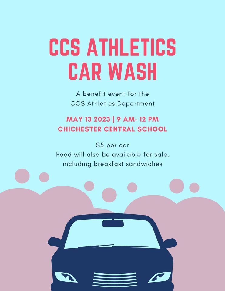 CCS Athletics Car Wash, Chichester Central School, Barnstead, May 13