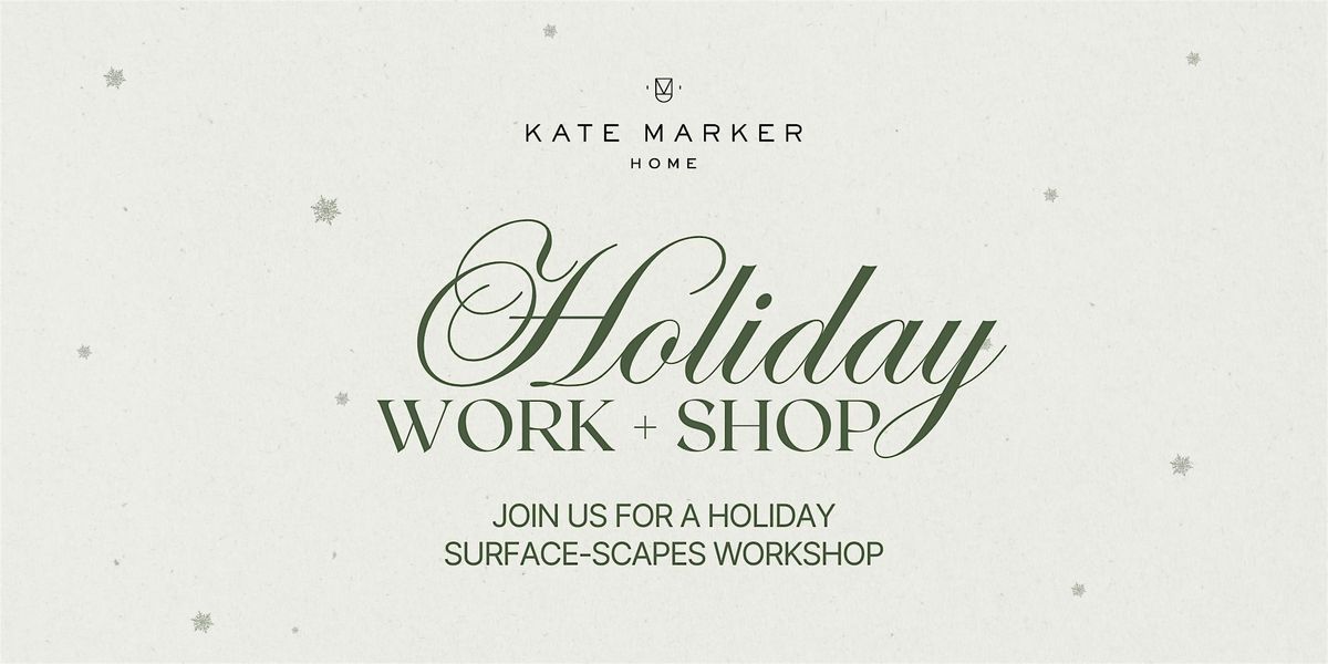 Holiday Surface-scapes Workshop, 6 December | Event in Lake Barrington | AllEvents