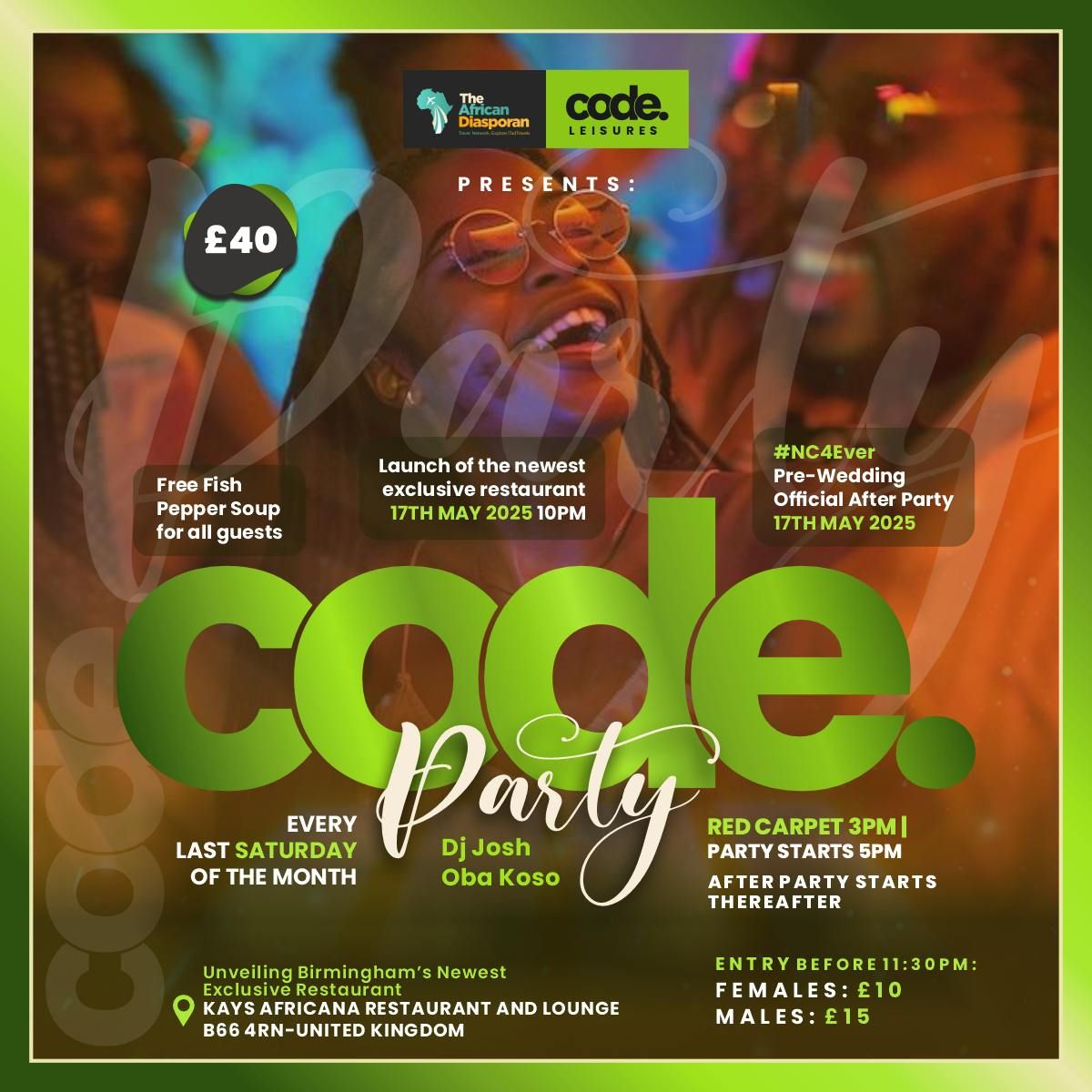 Code Party:, 17 May | Event in Birmingham | AllEvents