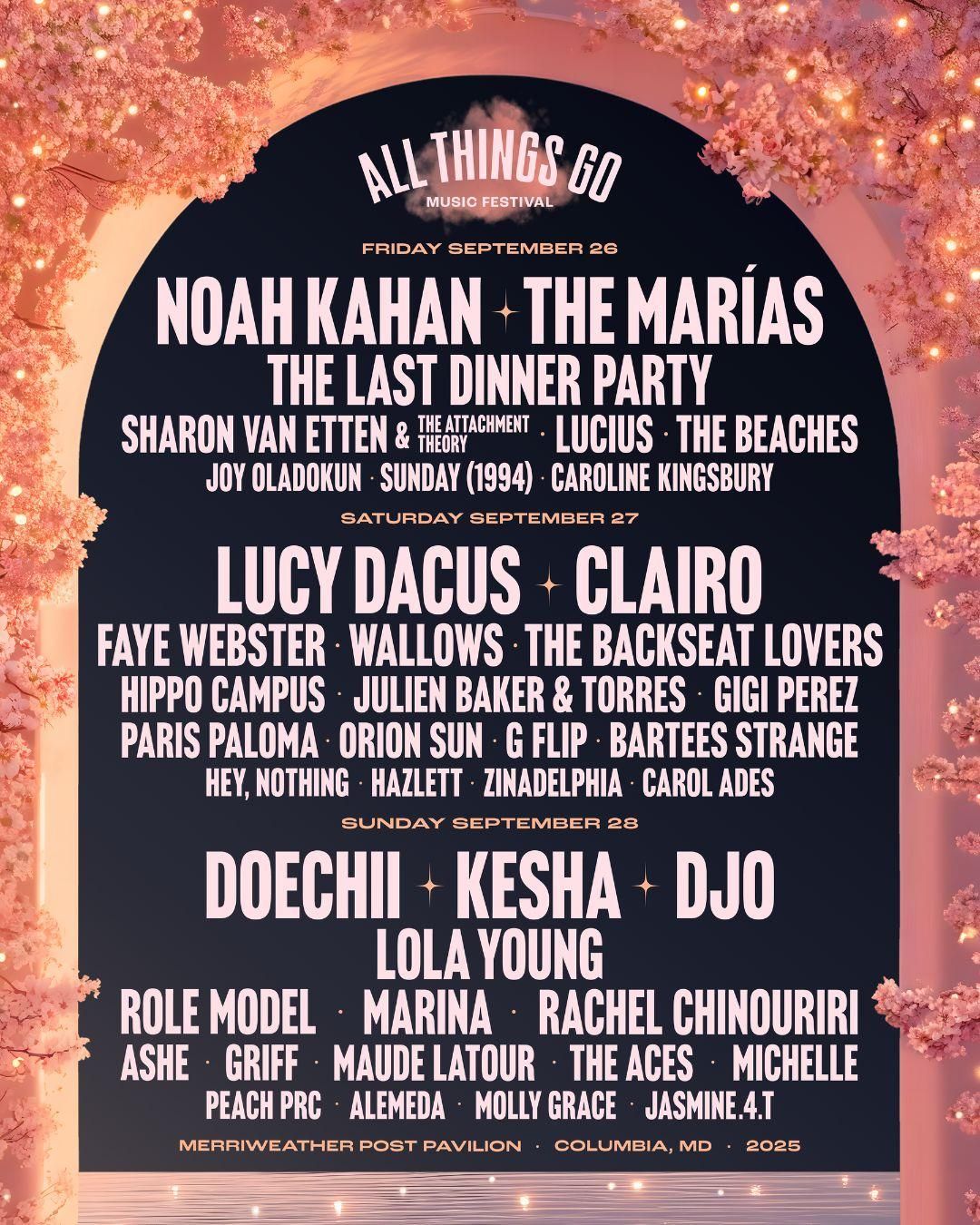2025 All Things Go Festival Toronto - 2 Day Pass at Budweiser Stage, 4 October | Event in Toronto | AllEvents