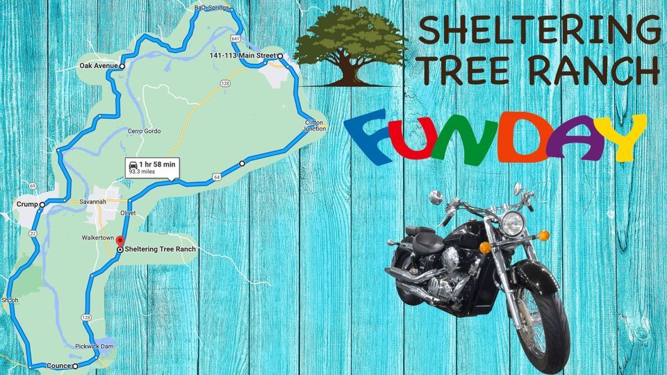 Fun Day Motorcycle Ride, Sheltering Tree Ranch, Savannah, 8 October