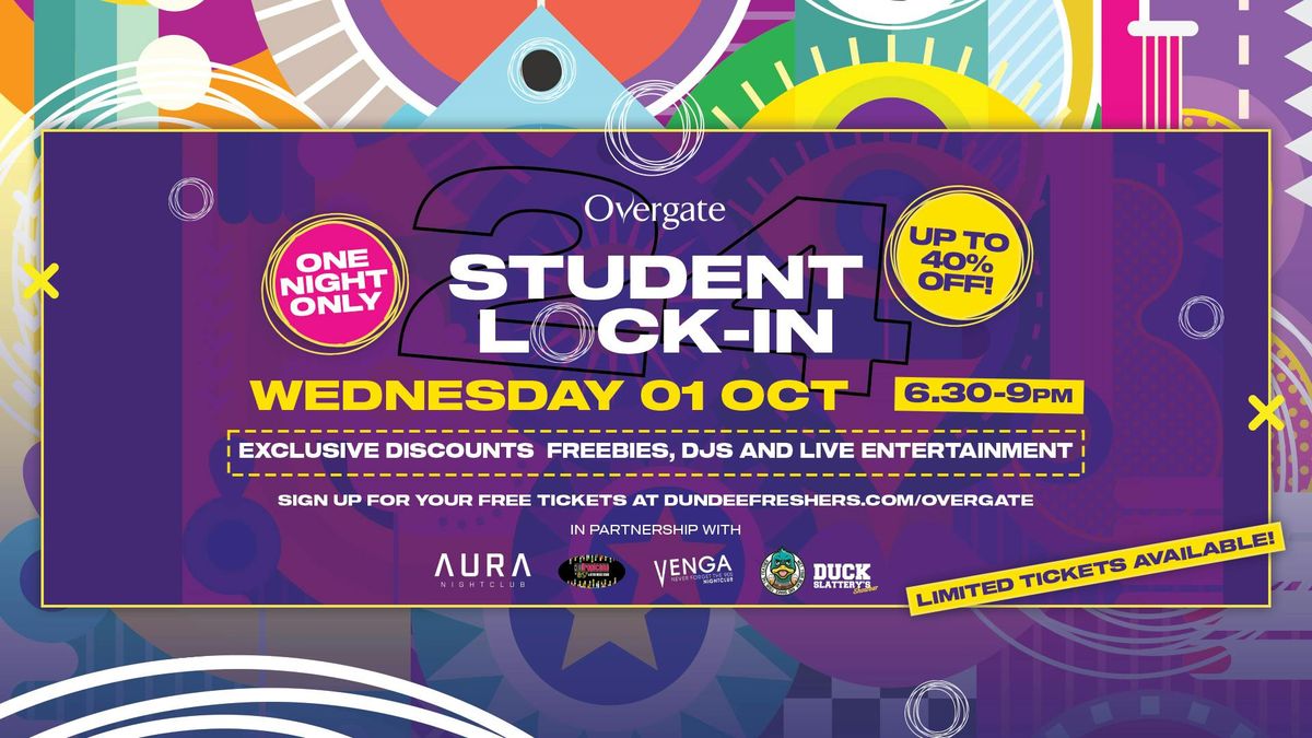 Overgate Student Lock-In 2025, 1 October | Event in Dundee | AllEvents