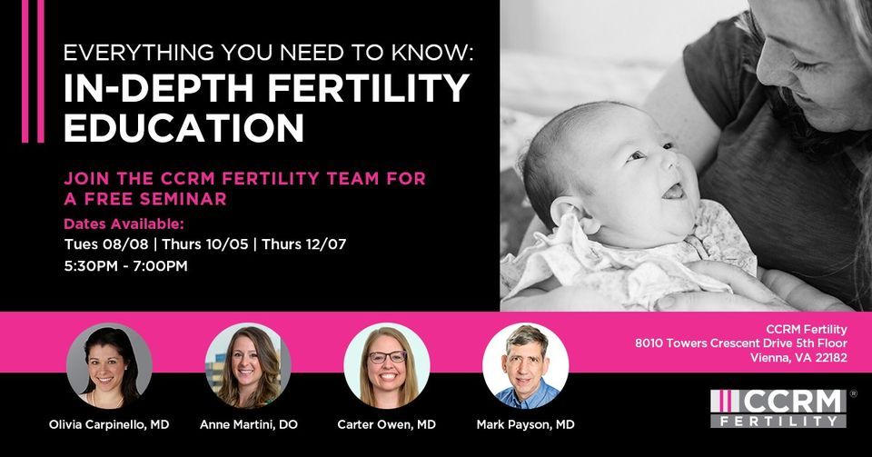 Everything You Need to Know: In-Depth Fertility Education, December 8 ...