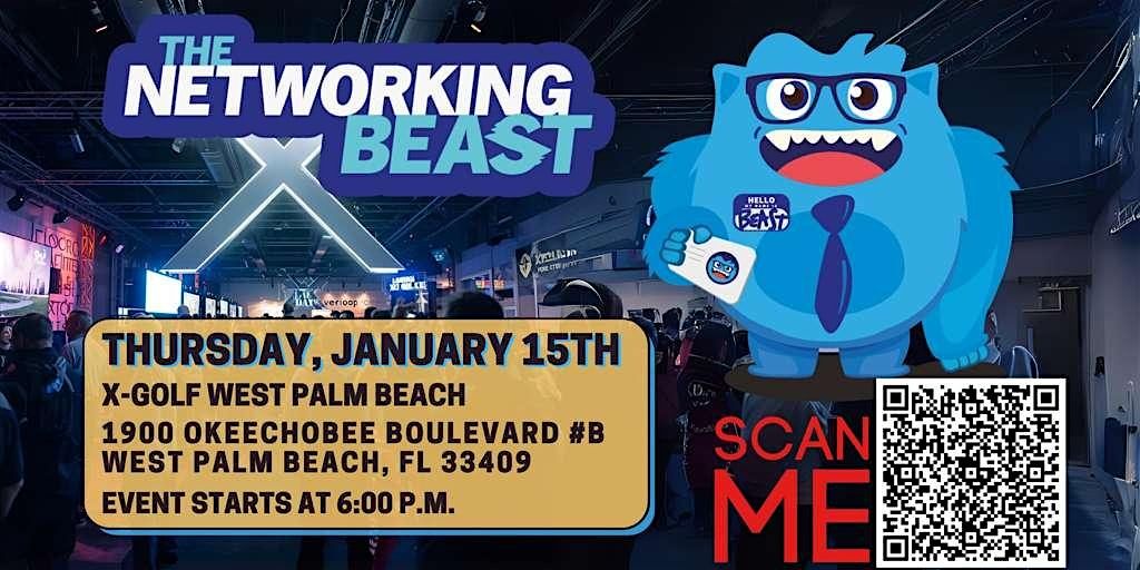 Networking Event & Business Card Exchange by The Networking Beast (WPB), 15 January | Event in West Palm Beach