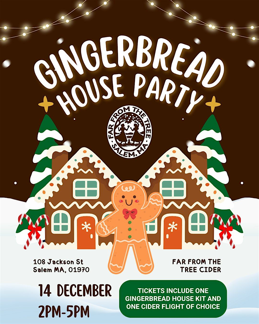 Gingerbread House Making Party, 14 December | Event in Salem | AllEvents
