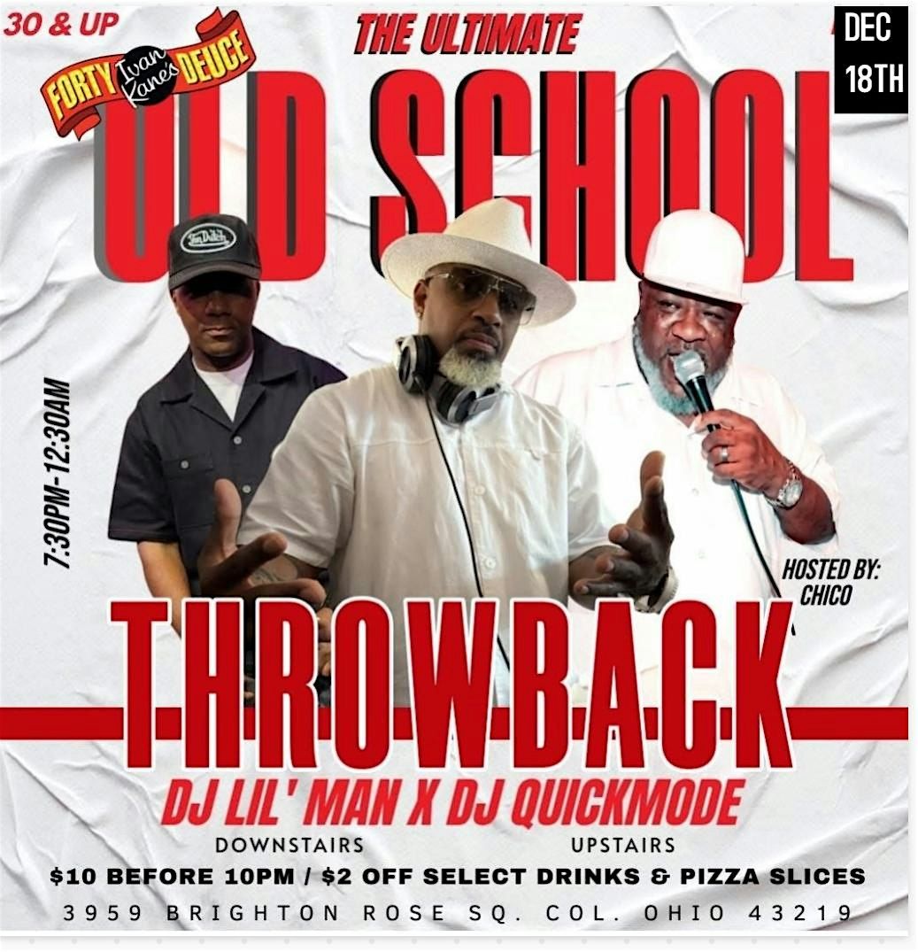 The Ultimate  Throwback Thursday @ Easton 12/18/25, 18 December | Event in Columbus | AllEvents