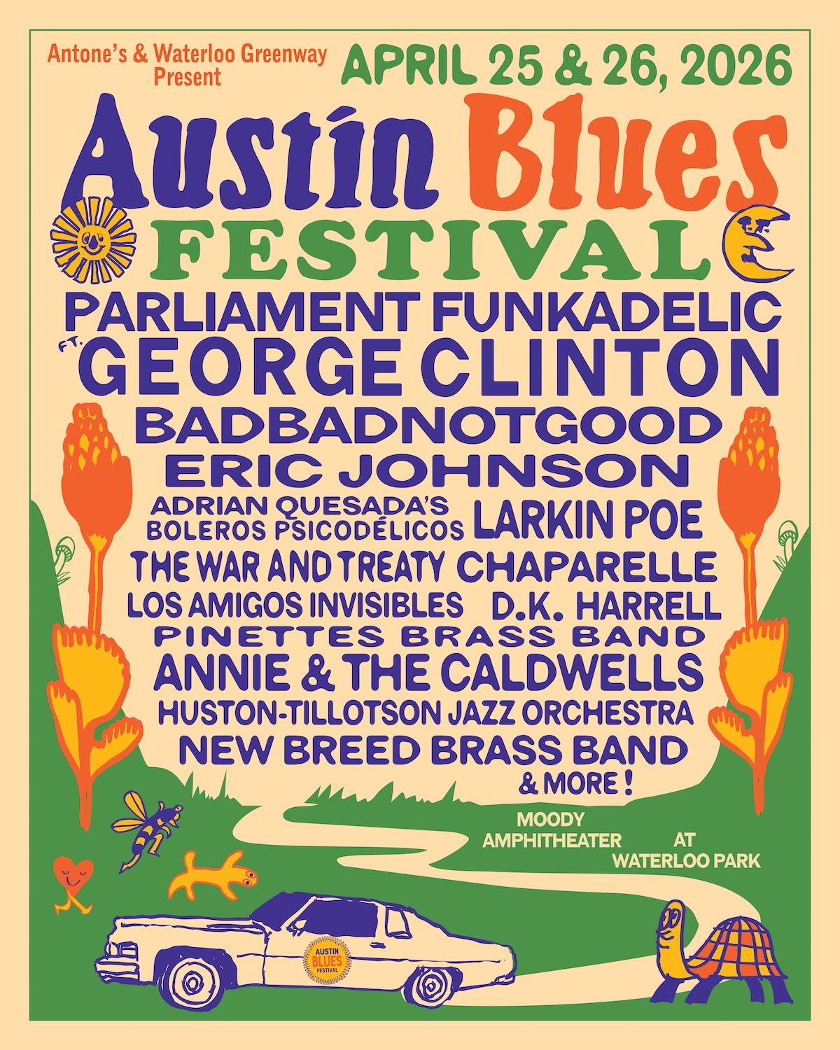 2026 Austin Blues Festival - 2 Day Pass at Moody Amphitheater, 25 April | Event in Austin | AllEvents