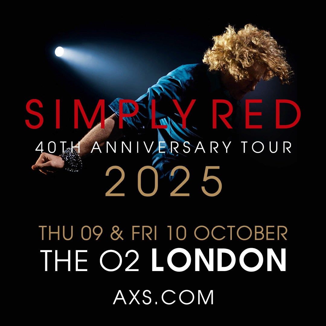 Simply Red London Tickets, 9 October | Event in London | AllEvents