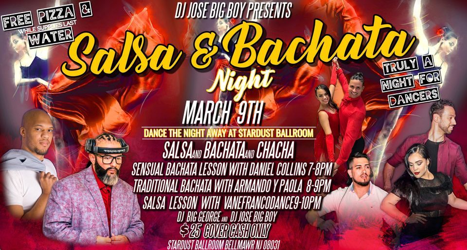 Salsa & Bachata Night With DJ Jose Big Boy & Friends, Stardust Ballroom