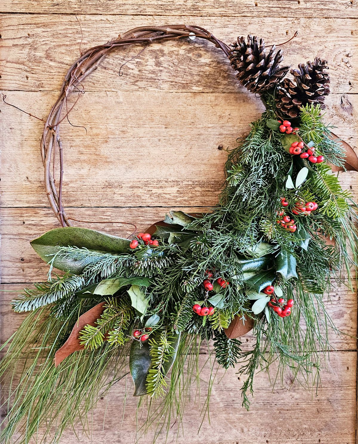 Holiday Wreath Making Class 12/13, 13 December | Event in Pensacola | AllEvents