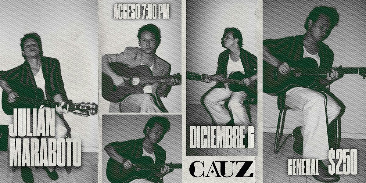 Julián Maraboto: Gira México 2025, 6 December | Event in Xalapa-Enríquez | AllEvents