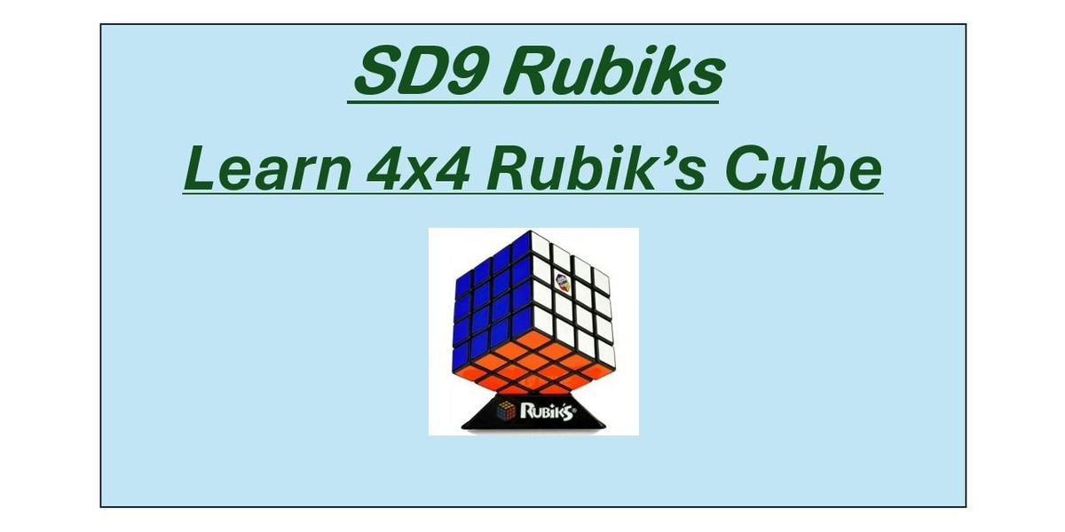 Learn 4x4 Rubik's Cube, 12 October | Event in Pune | AllEvents