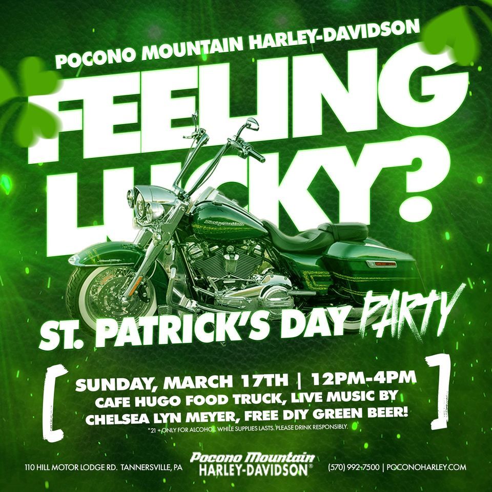 St. Patricks Day Party, Pocono Mountain HarleyDavidson, Tannersville