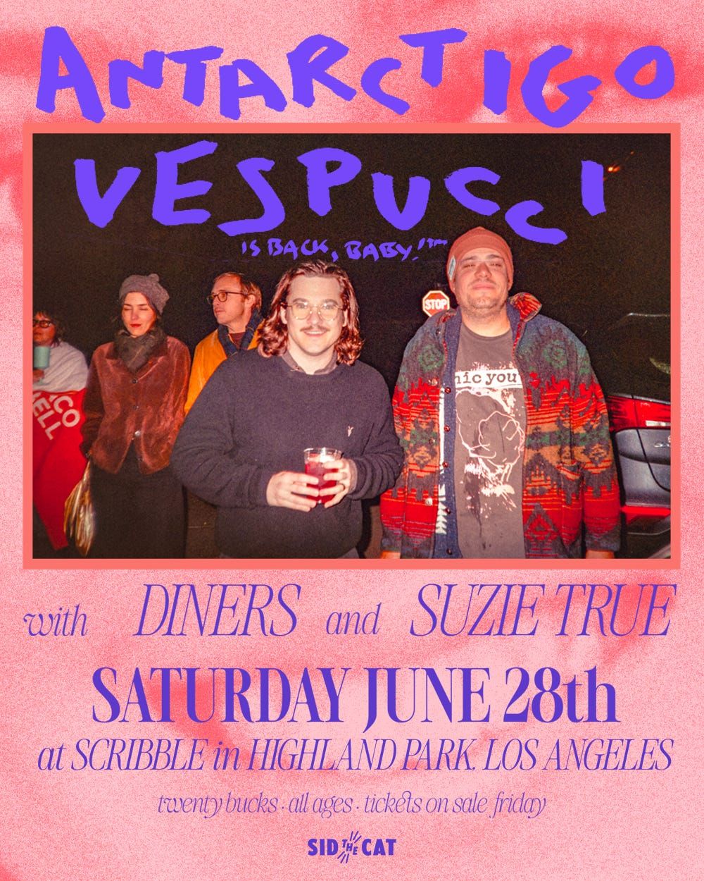 Antarctigo Vespucci at Warsaw, 6 February | Event in Brooklyn | AllEvents