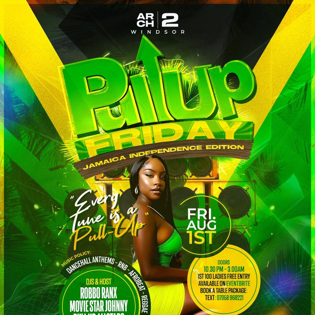 Pull Up Friday, 1 August | Event in Windsor | AllEvents